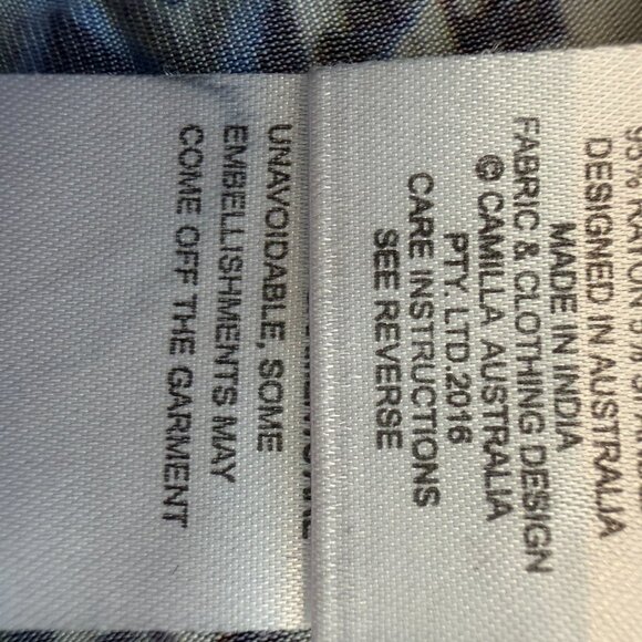 CAMILLA Short Kaftan - OS | Limited Edition Print w/Crystals - Picture 10 of 11